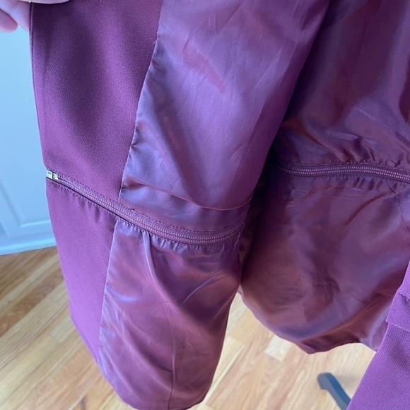 JustFab size 3X two way convertible zip one button blazer - Picture 7 of 16